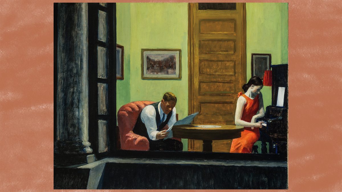 'Room in New York', by Edward Hopper, 1932, oil on canvas