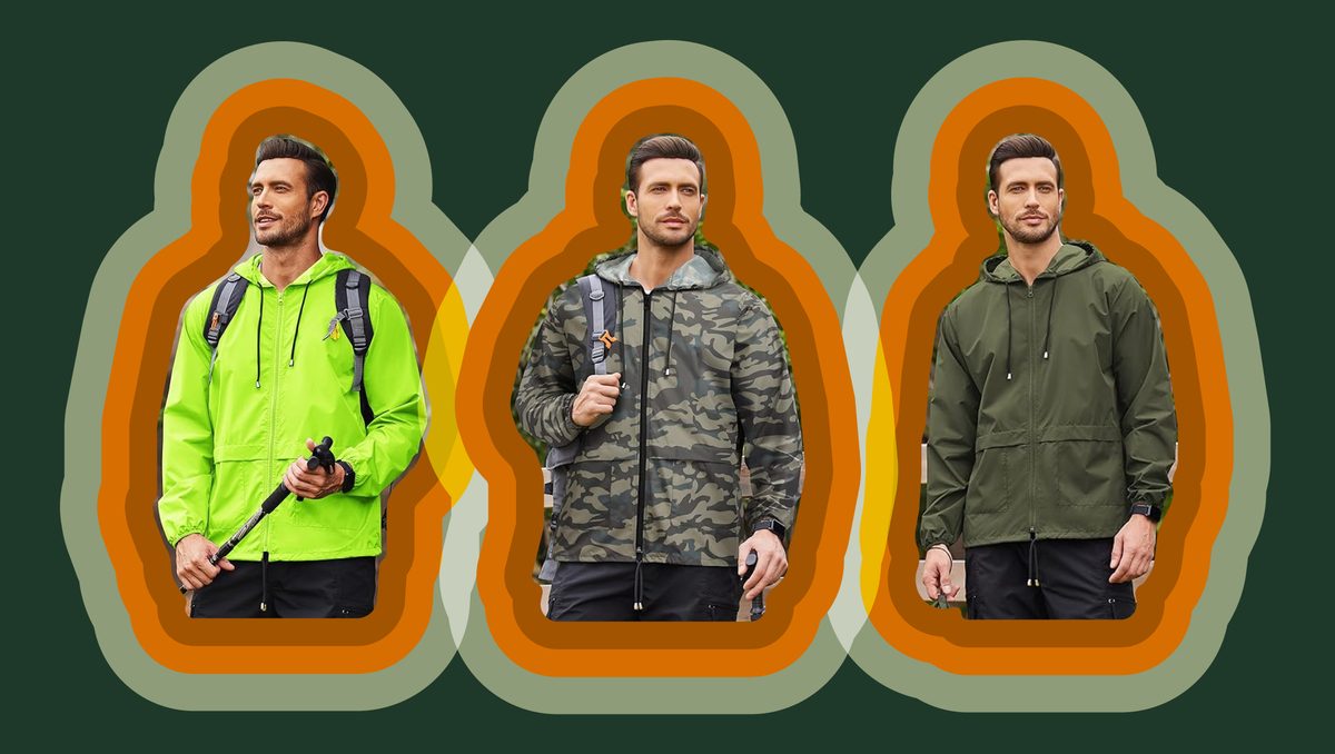 Rain Jacket for Men on sale at Amazon