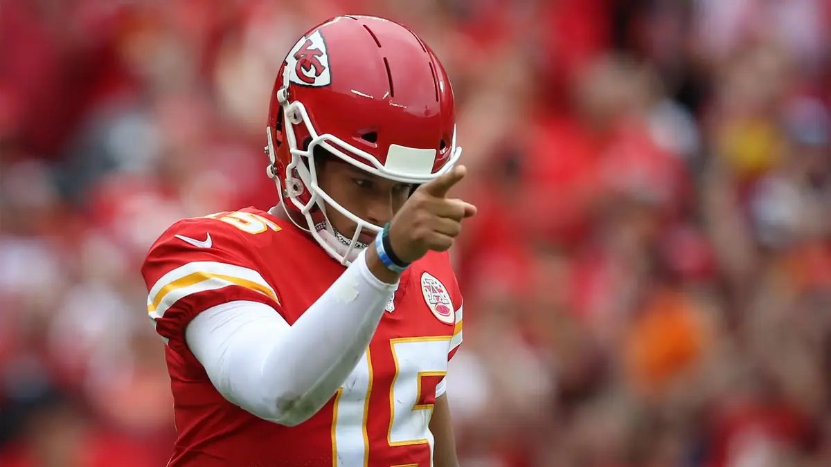 Kansas City Chiefs quarterback Patrick Mahomes