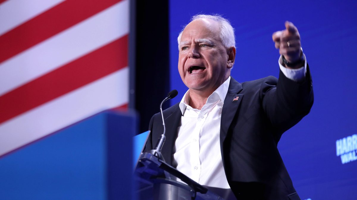 September 10, 2024, Mesa, Arizona, USA: Democratic vice presidential nominee and Governor TIM WALZ