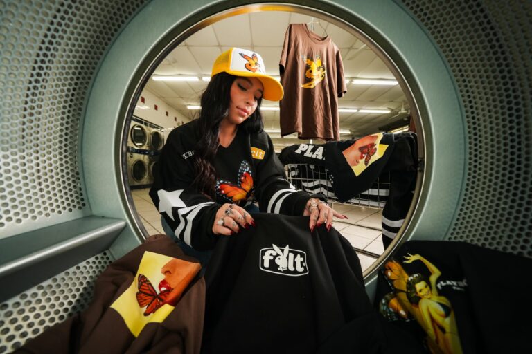 Danielle Cohn Cleans up in Playboy x Felt Collab