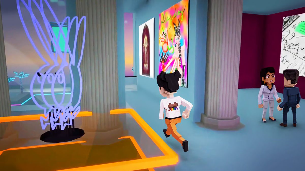 Playboy MetaMansion experience in Sandbox