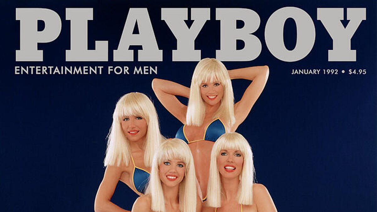 PLAYBOY Magazine Cover, January 1992