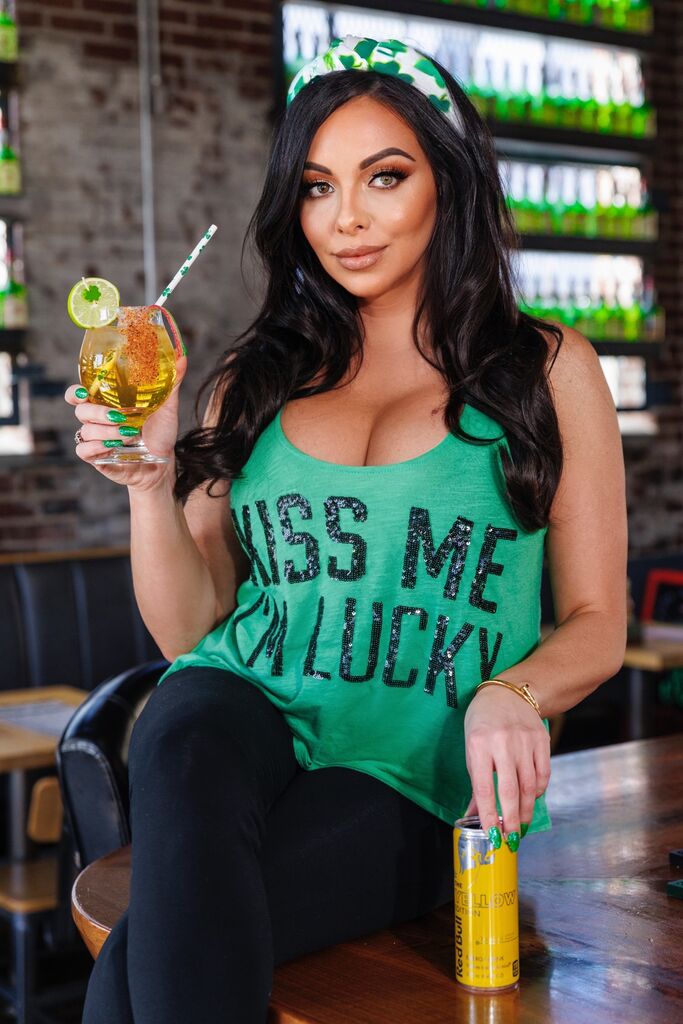 A Tennessee native, Elizabeth Leigh Sullivan was previously Playmate of the Month in Sweden. She also loves St. Patrick's Day.