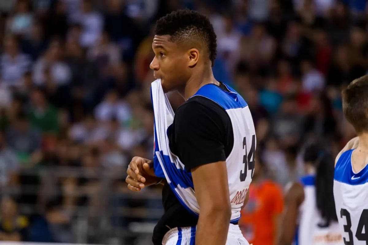 NBA star Giannis Antetokounmpo