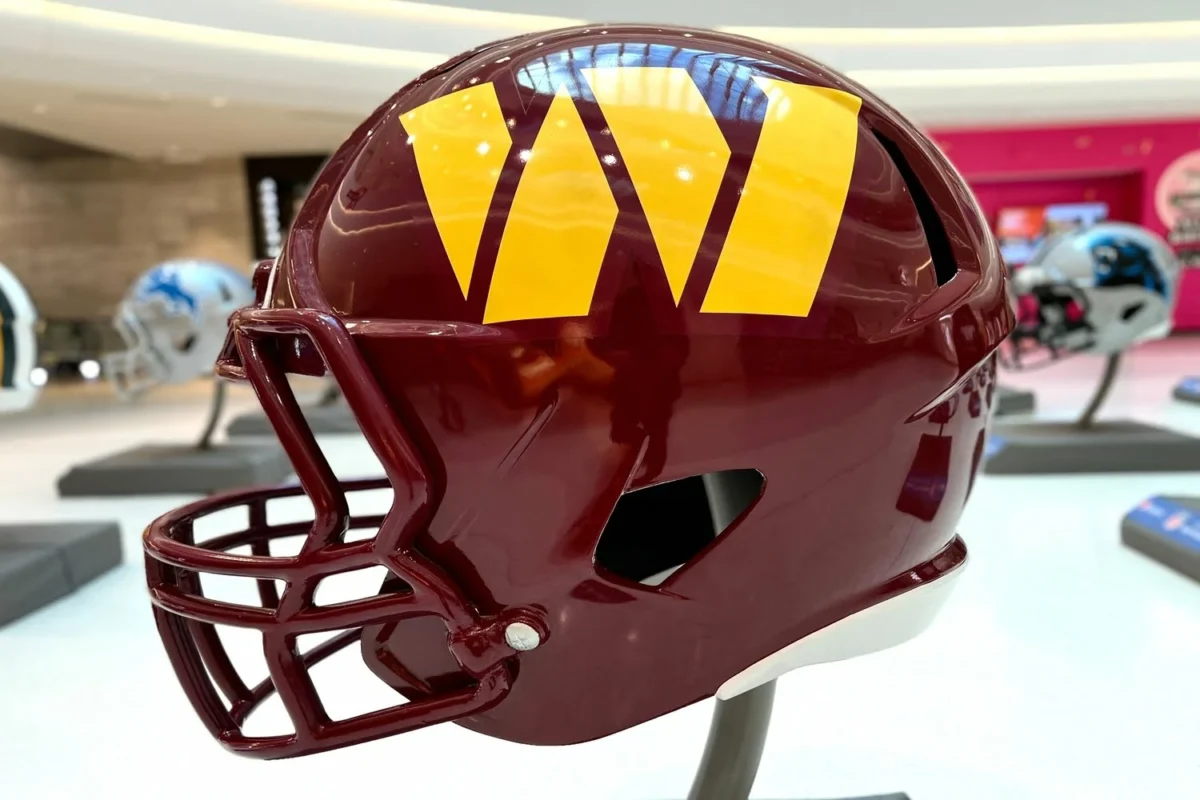 Washington Commanders helmet