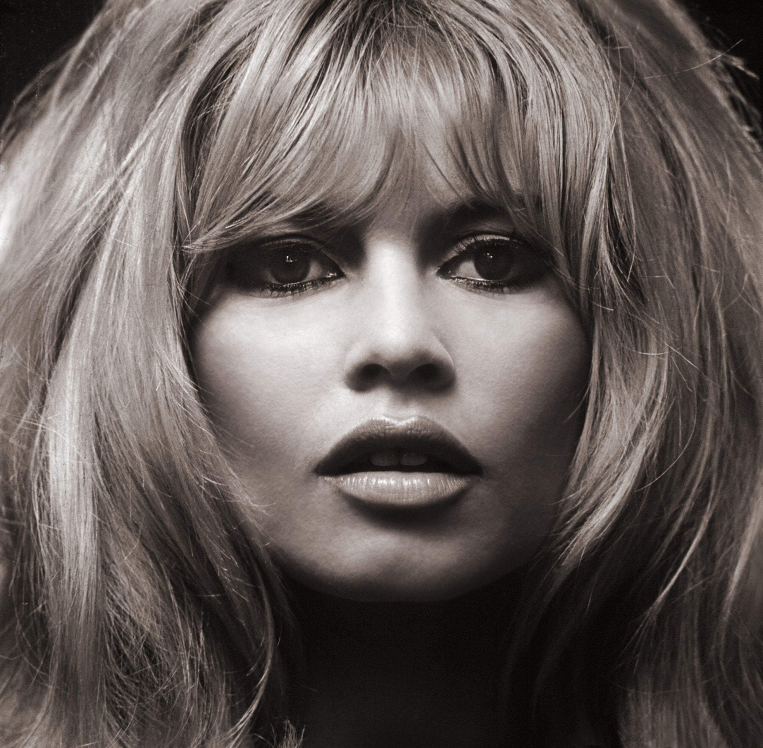 23-Brigitte Bardot Sepia 16x16-2880-Douglas-Kirkland-2880