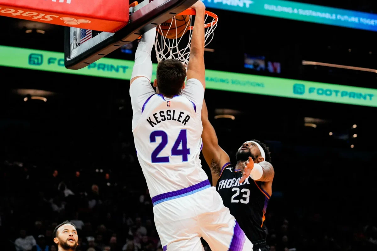 Utah Jazz Walker Kessler (1)