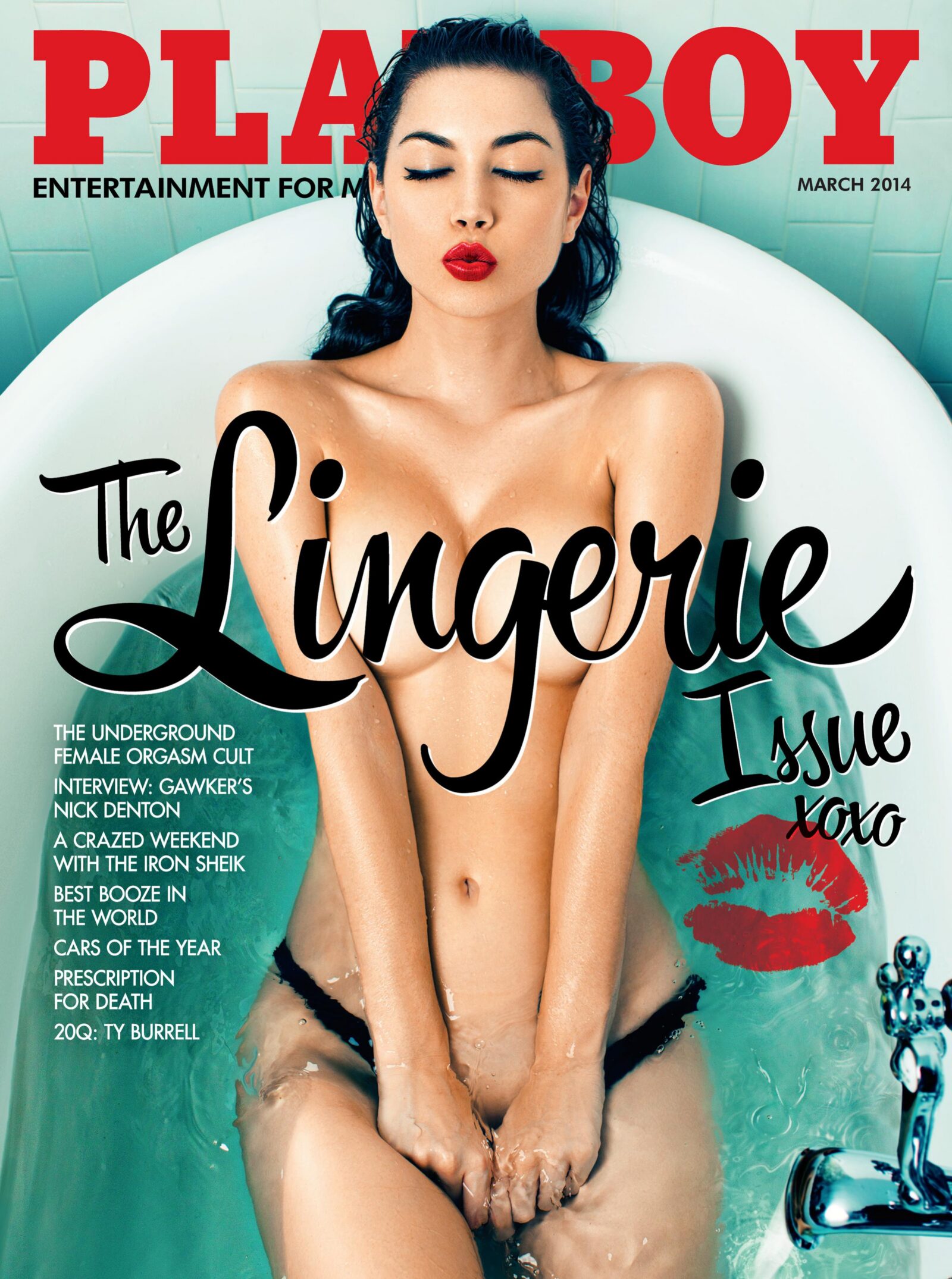 Playboy — March 2014 — front cover